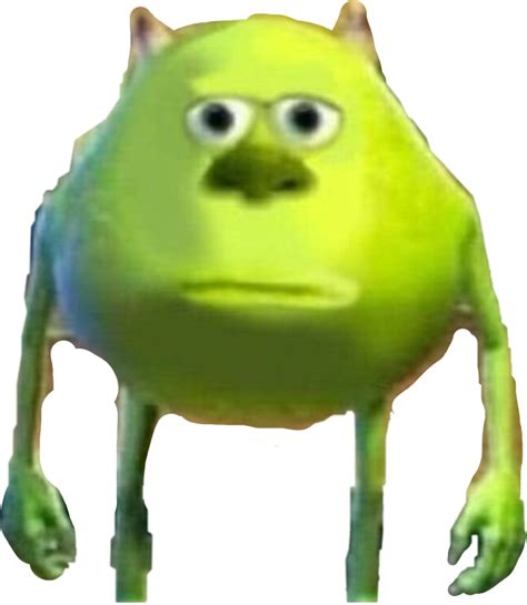 Mike Wazowski Sulley Face Swap Transparent Blank Template Imgflip