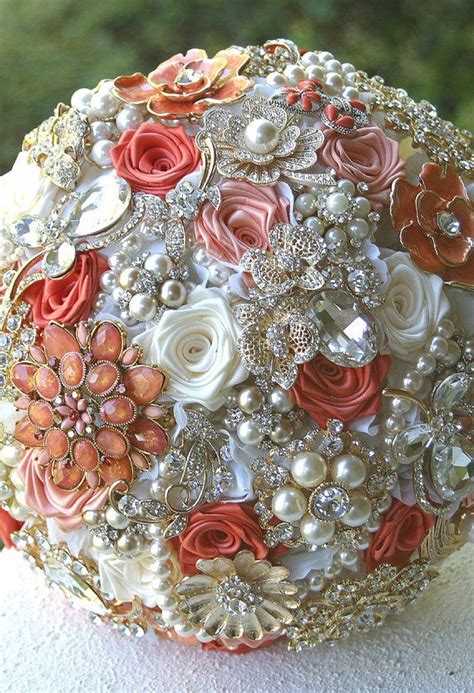343 Best Images About Wedding Brooch Bouquets On Pinterest
