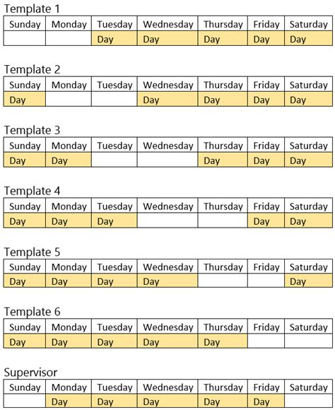 Top 3 Schedule Examples For 24x7 Coverage With 8 Hour Shifts