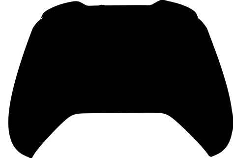Xbox 360 Controller Silhouette Clip Art At Clker Xbox One Controller