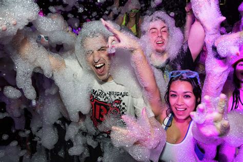 Seen Foam Party At The Times Union Center