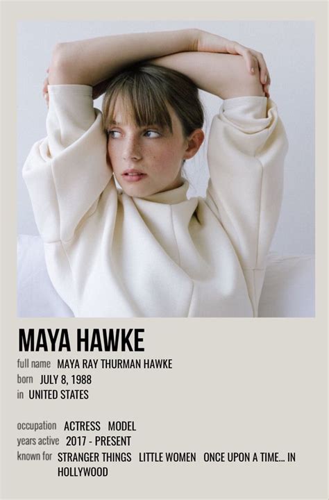 Maya Hawke Pôsteres De Cinema Minimalistas Old Posters Series E Filmes