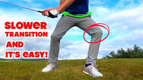How To Slow Down Your Golf Swing Transition Youtube