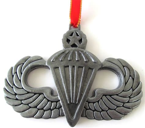 Airborne Master Parachutist Badge Ornament Etsy