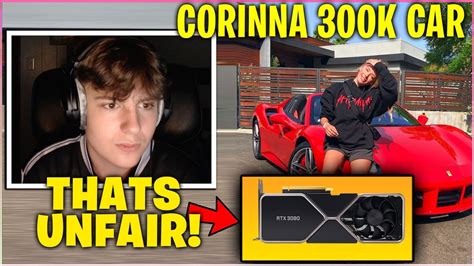 Clix Reacts To Corinna Flexing New Car And Shocked Spectating Bugha On