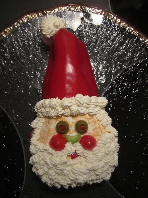 This page is about santa fruit skewers,contains fruit skewers christmas,fruit skewers christmas,how the grinch (kabobs) stole christmas! Cheese ball santa from Family Fun | Christmas appetizers, Christmas cheeseball, Creative ...