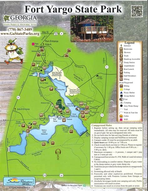 Fort Yargo State Park In Georgia Campground And