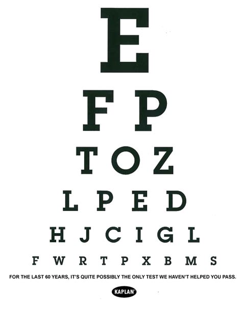 Eye Test Chart Dmv