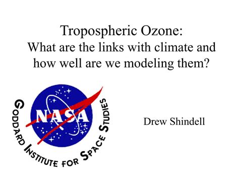 Ppt Tropospheric Ozone What Are The Links With Climate And How Well