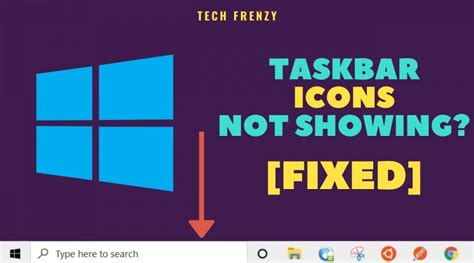 Taskbar Icons Not Showing Windows Quick Fix Benisnous My Xxx Hot Girl