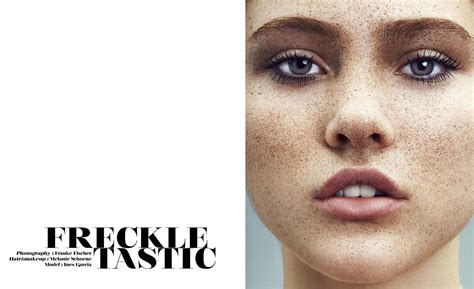 Freckle Tastic Ines Garcia By Frauke Fischer For Push It 7 Visual