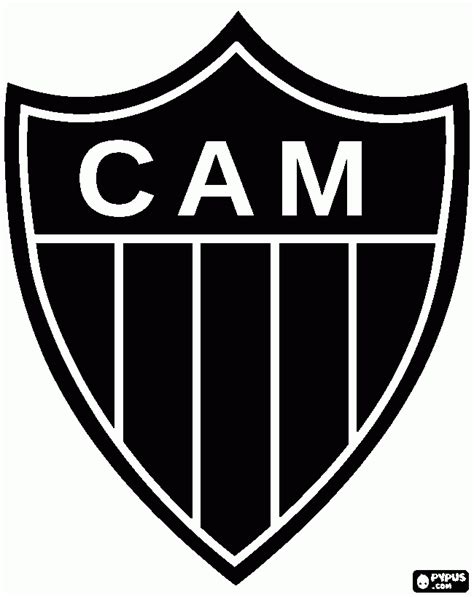 The logo resize without losing any quality. atletico mineir para imprimir , desenho atletico mineir