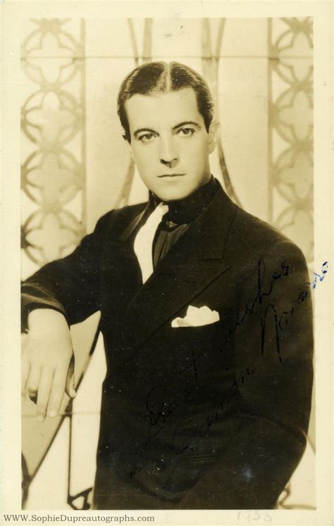 vintage postcard photo signed ramon 1899 1968 actor and director by novarro 1935 photograph