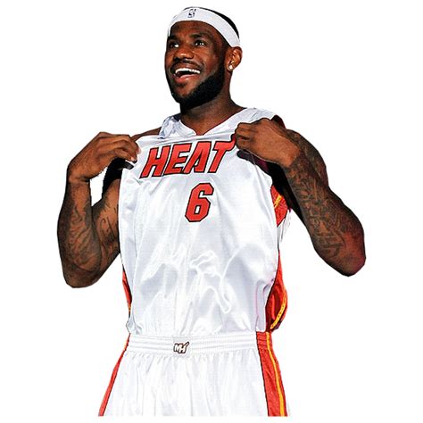 Lebron James Miami Heat (PSD) | Official PSDs png image