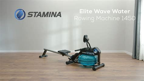 Stamina Wave Water Rowing Machine 1450 On Vimeo