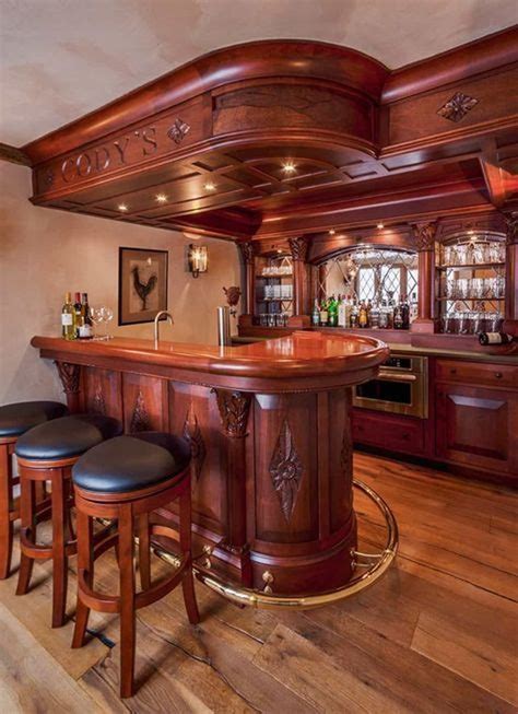 30 Outstanding Rustic Home Bar Design Ideas Trenduhome Basement