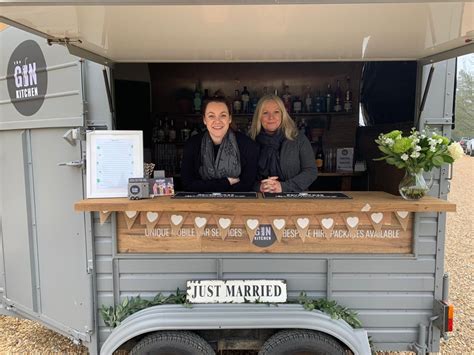 We have a fleet of over 40 catering trailers for hire and burger vans for rent as well as full portable commercial kitchens that you can hire and operate all of our catering trailers for hire are under 18 months old and plain white allowing you to brand them. Trailer Bar Hire | The Gin Kitchen Trailer