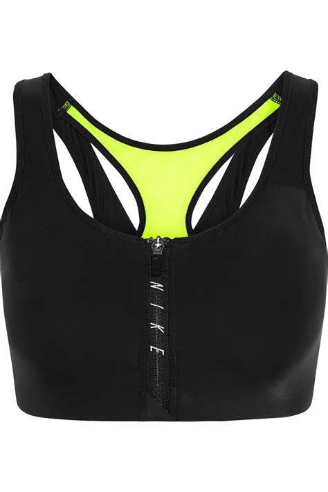 Shop with confidence on ebay! Nike Dri-fit Stretch Sports Bra in Black - Lyst