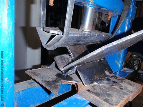 Diy Home Made Press Brake Diy Metal Fabrication Com
