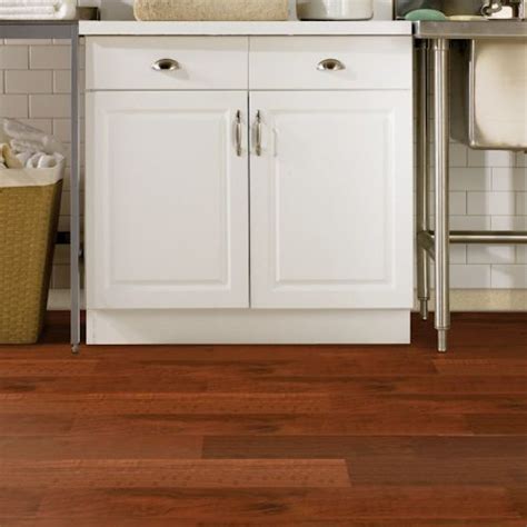 Some of the most popular laminates have rustic or historic wood grain patterns. Trends by Tarkett Laminate Flooring