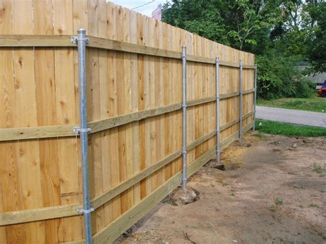 Great Benefits Of Wooden Fence Posts Residence Style