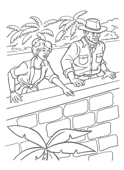 Jurassic Park Official Coloring Page Jurassic Park Photo 43330783