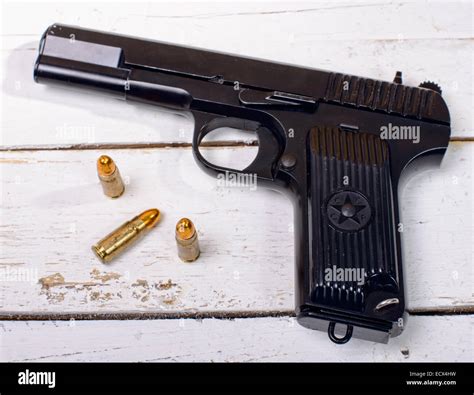 Tokarev Pistol Used By The Red Army Stock Photo Alamy