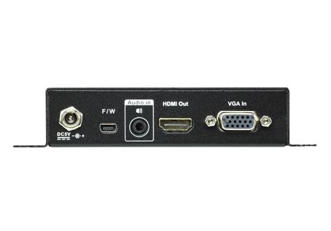 VGA Audio To HDMI Converter With Scaler VC182 ATEN Video Converters