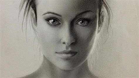 60 Minutes Realistic Face Graphite Pencil Sketching Shading And
