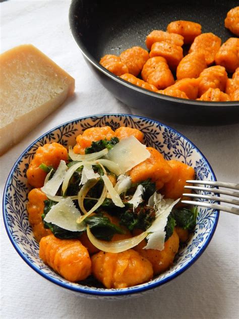 Recette des gnocchis de patate douce