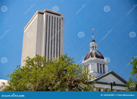 Florida State Capitol Building Tallahassee Fl Usa Stock Image Image