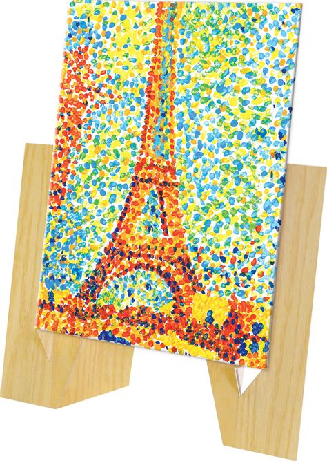 Paint By Number Museum Series The Eiffel Tower Lucky Duck Toys
