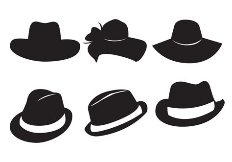 Free Hats Vector - Download Free Vector Art, Stock Graphics & Images