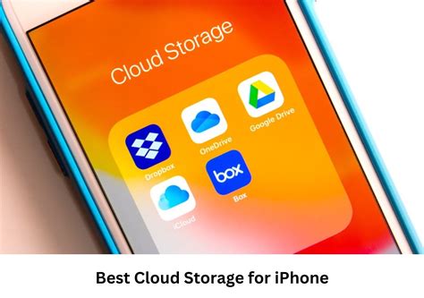 5 Best Cloud Storage For Iphone☁️ 2024 Complete Solutions
