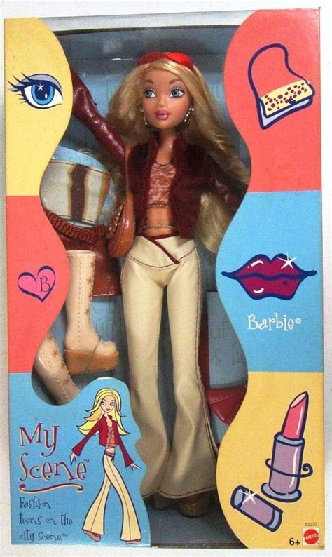 barbie my scene blonde doll toys and games