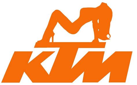 Orange Ktm 10x6 Decal Ktm Motorcycle Art Ktm Dirt Bikes