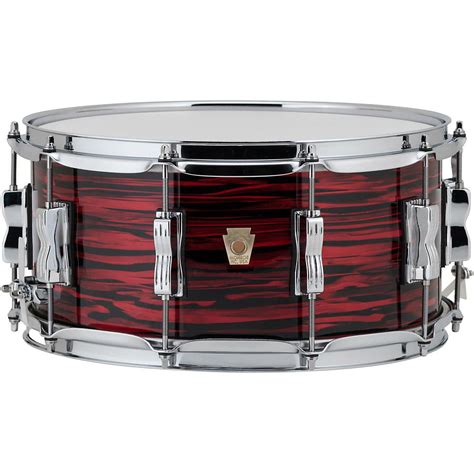 Ludwig Classic Maple Snare Drum 14 X 65 In Red Oyster Pearl Walmart