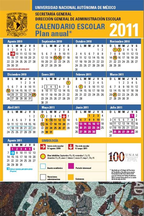 Calendario Escolar 2020 Unam Enp