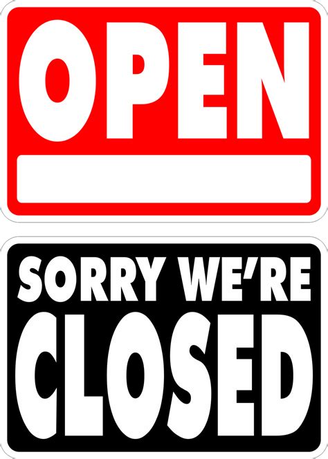 Openclosed Sign Large~free Shipping Sign Screen~yard Signs Security