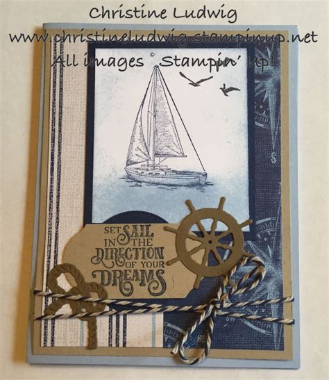 Stampin Up Sailing Home Come Sail Away Suite Cards Sailing