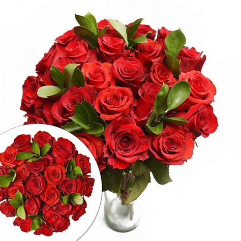 Two Dozen Red Roses Bouquet Bjs Wholesale Club