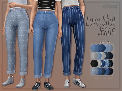 The Sims Resource Trillyke Love Shot Jeans