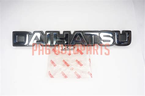 Daihatsu Rocky Fourtrak Taft Rugger Feroza Front Grille Grill Emblem