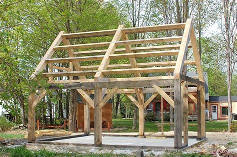 46 Timber Frame Cabin Plans Free