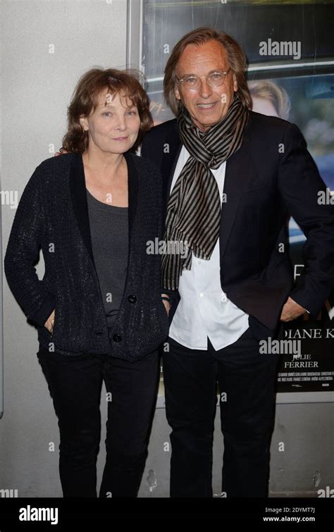 Diane Kurys And Alexandre Arcady Attending The Premiere Of Pour Une