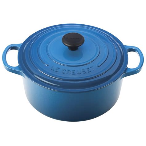 Le Creuset Qt Round Oyster Grey Enameled Cast Iron Signature