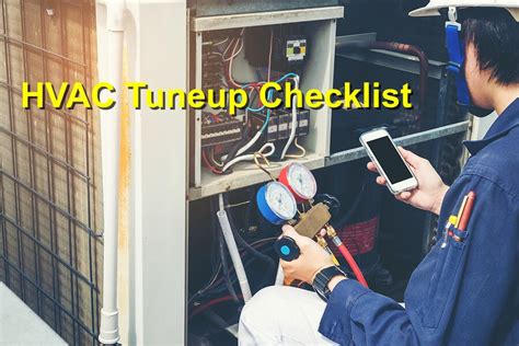 Hvac Tuneup Checklist Flite Mechanical
