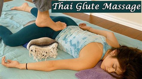 Leg Glute Foot Massage Techniques Thai Massage Tutorial With Robert Relaxing Voice Music