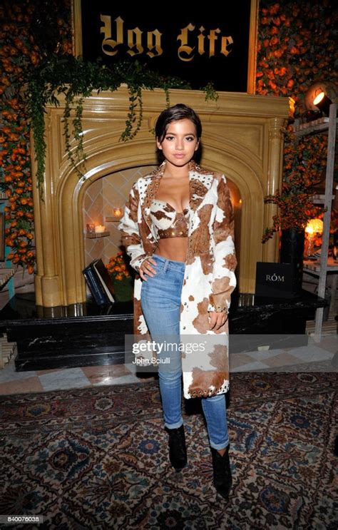 Isabela Moner At Ugg X Jeremy Scott Collaboration Launch Event At The