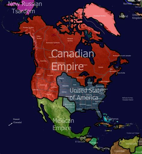 The Canadian Empire C 2000 Imaginarymaps